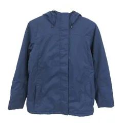 エルエルビーン ナイロンジャケット アウター マウンテンパーカー 裏ボア 大きいサイズ レディース XLサイズ ブルー L.L.Bean 【中古】