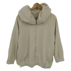 キューティーブロンド ショートコート ジャケット 裏ボア アウター レディース Mサイズ ベージュ Cutie Blonde 【中古】のサムネイル