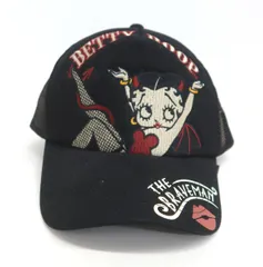 ★2395☆THE BRAVEMAN ブレイブマン ベティブープ ベティー コラボ CAP BBB-2362 メッシュ　未使用美品