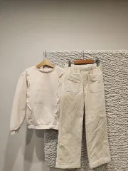 シュシュアンドクラ スウェット + コーデュロイ ズボン セット