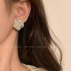 種類1：指定可能/10点セット 花デザインピアス s925ポスト (T)