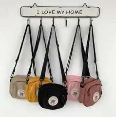 エコバッグ ショルダーバッグ 全5色  韓国 ファッション 雑貨 かわいい おしゃれ 北欧 送料無料 [K] (T)