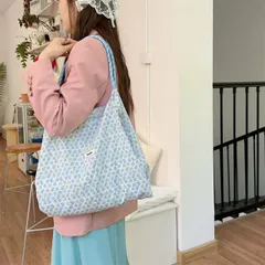 種類4：10点/色指定可能 花柄トートバッグ　エコバッグ　帆布バッグ (T)