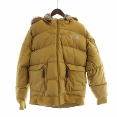 ザノースフェイス THE NORTH FACE ゴッサム ジャケット GOTHAM JACKET ダウン 長袖 ナイロン ロゴ 刺繍 ジップアップ フード M 茶 ブラウン ND01469 ■GY18 /MQ