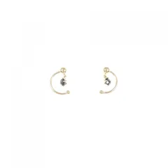 K18YG サファイヤ ピアス