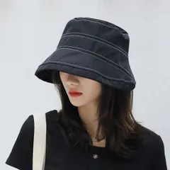 バケットハット 帽子 UVカット 無地 レディース 韓国 ファッション 雑貨 かわいい おしゃれ 北欧 送料無料 [K] (T)