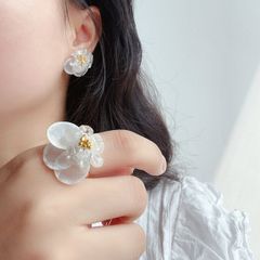 L.S.D】フローラルリングダイヤpave - メルカリ