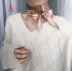 オシャレ 幾何 スカーフ レディース  韓国 ファッション 雑貨 かわいい おしゃれ 北欧 送料無料 [K] (T)