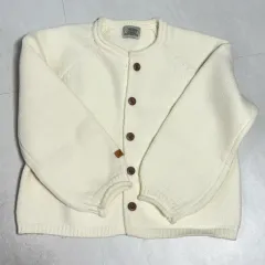 ヴィンテージ森ガール アイボリー カーディガン