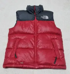 THE NORTH FACE ザノースフェイス 700 ヌプシ ダウンベスト レッド (メンズ 90)