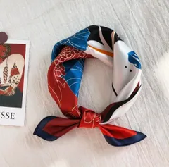 スカーフ エレガント オシャレ レディース  韓国 ファッション 雑貨 かわいい おしゃれ 北欧 送料無料 [K] (T)