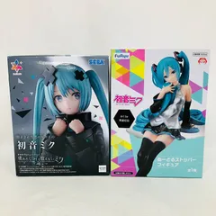 未開封 初音ミク プライズ フィギュア 2体 まとめ セット ぬーどるストッパー Art by 黒星紅白 閉ざされた窓のセカイ / SEGA FuRyu セガ フリュー
