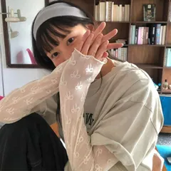 リボントップス　長袖Tシャツ (T)