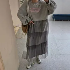 パーカー スウェット ワンピース (T)