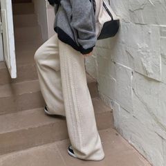 マチャットmachattボタン付きリネンオールインワン ホワイトベージュ