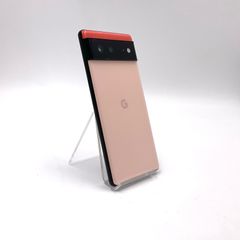 Google Pixel 6 128GB カインダコーラル au 白ロム 動作確認済【全額返金保証】【最速発送】