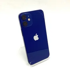 iPhone 12 mini 128GB ブルー Softbank 白ロム 74%【難有】【最速発送】