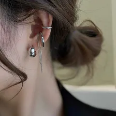 ピアス イヤーカフ アクセサリー 4点セット ビンテージ レディース 韓国 ファッション 雑貨 かわいい おしゃれ 北欧 送料無料 [K] (T)