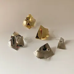 アクセサリー ピアス 不規則 金属 レディース オシャレ ビンテージ 可愛い レディース アパレル カジュアル 韓国 ファッション 雑貨 かわいい おしゃれ 北欧 送料無料 [K] (T)