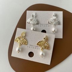 メディストア シルバー925 扇子 ピアス 14g - メルカリ