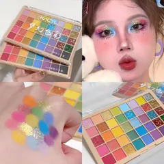多色 メイクパレット パール、マット 初心者用 アイシャドウパレット アイシャドウ コスプレ アイシャドウパレット 舞台 アイシャドウ アイシャドウ 40カラーアイシャドウパレット マルチカラー プロサロン/結婚式/パーティー/コスプレ