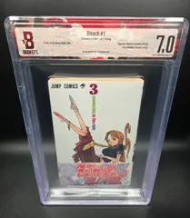 BGS 7.0 ブリーチ BLEACH 3巻 Vol.3 初版 1st Printing Beckett ベケット Graded マンガ Manga Book 鑑定済 漫画 JUMP 週刊少年ジャンプ 帯 Obi