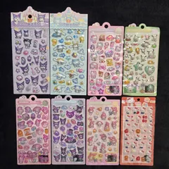 サンリオ ボンボンドロップ風シール 8点セット