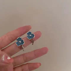 種類1：10点セット 925シルバー フラワーピアス (T)