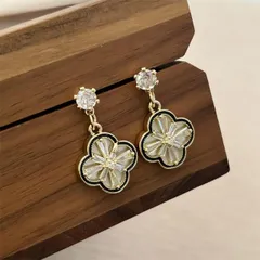 種類1：5点セット フラワーピアス アクセサリー (T)