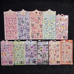 サンリオ ボンボンドロップ風シール  11点セット