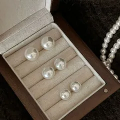 種類3：12mm/ピアス パールピアス 925シルバー (T)