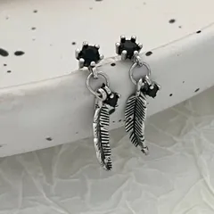 種類2：1点/2# 925シルバー ピアス (T)