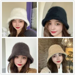 バケットハット レディース 秋冬 防寒対策 (T)