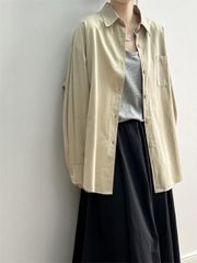 IIROT 長袖シャツ ライトグリーン - メルカリ