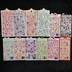サンリオ ボンボンドロップ風シール 12点セット