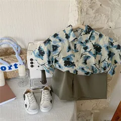 シャツ 子供服 男の子ファッション 男女兼用 半袖シャツ[K](T)