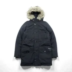 Polo Ralph Lauren ダウンジャケット N-3B ミリタリー コート XS ブラック ドローコード PERFORMANCE ファー着脱式