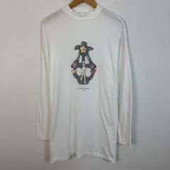 激レア COMME des GARONS HOMME コムデギャルソンオム AD1994 長袖Tシャツ ホワイト メンズ 古着 モード IT-040020