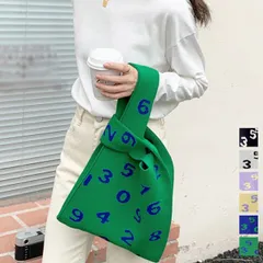 ニットバッグ レディースミニトートバックニットバッグ レディースミニトートバック(T)