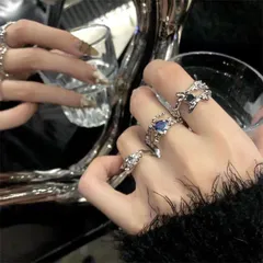 指輪 リング シルバーマルチリングセット(T)