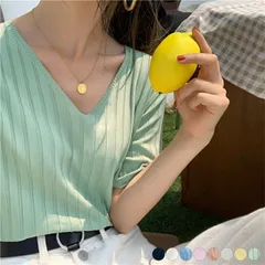 リブニット トップス レディースニットtリブニット トップス レディースニットt(T)