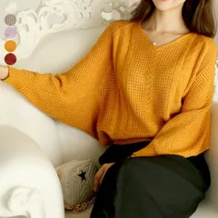 ニットトップス レディース 体型カバーニットトップス レディース 体型カバー(T)