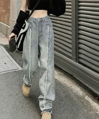 定価22000円 バックチャンネル WIDE STRAIGHT DENIM - メルカリ
