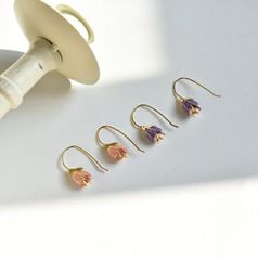 TITTI ヴィンテージピアス 1点もの H.P.FRANCE ハンドメイド希少 