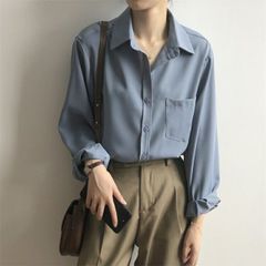 TODAYFUL トゥデイフル アシンメトリーポケットシャツ アイボリー