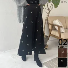 フラワー刺繍ベロアロングスカート レディース ロング丈 フレアスカート ベロア スカート 花柄 刺繍 フラワー柄 バックウエストゴム シンプル 可愛い エレガント フェミニン 上品 大人 きれいめ カジュアル おしゃれ 黒 茶 ブラック ブラウン 韓国ファッシ