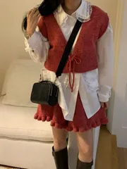 おしゃれ ベスト+短パン セット (T)