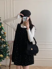 種類2：フリーサイズ/ワンピース 長袖シャツ+キャミソールワンピース (T)