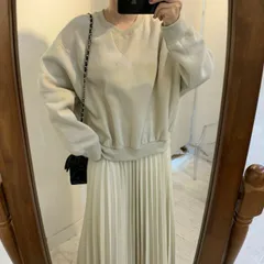 防寒 厚手 裏起毛 カジュアル系 パーカーワンピース (T)