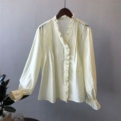 p*p様 アーツアンドサイエンス Small botton blouse シャツ - メルカリ